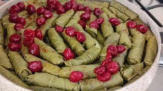 Osmanlı’dan Sofralara: Vişneli Yaprak Sarma Tarifi