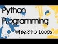 Python 3.3 Programming - 11 - While & For Loops