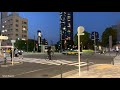 【4k hdr】roppongi entertainment district in the evening japan walking tour 東京散歩