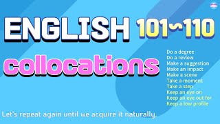 English Collocations 101~110