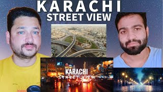 Indian Reaction on KARACHI City Pakistan Street View - Expedition Pakistan | HONEST REACTION |