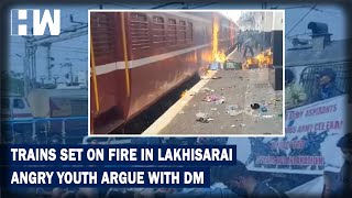 Vikramshila Express Blown Up In Lakhisarai, Passengers' Mobiles Snatched; Platform Vandalised| Bihar