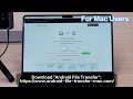 How to transfer scanned data to the computer