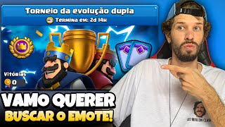 JOGUEI COM MELHOR DECK NO TORNEIO DA EVOLUÇÃO DUPLA!!😁