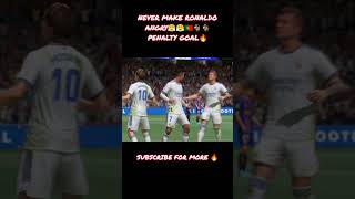 RONALDO PENALTY IN FIFA 22🐐💀🔥🔥🤯🤯#viral #subscribe #fifashorts #fifa #pes #ronaldo #cr7 #fifa22