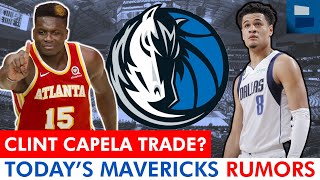MAJOR REPORT: Mavericks Landing Clint Capela In BLOCKBUSTER Trade? Josh Green Contract Extension?