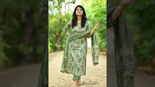 Casual wear pure cotton casual kurta pant and dupatta set #shorts_video #churidar #churidarset