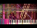 synthesia undertale asgore u0026 bergentrückung 200 000 notes black midi