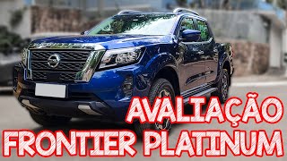 Avaliação Nissan Frontier Platinum 2023 - A MELHOR DA CATEGORIA OU PERDE PRA RANGER?