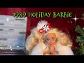 1989 Happy Holiday Barbie - Happy Dolliday Countdown to Christmas! - ADULT COLLECTOR