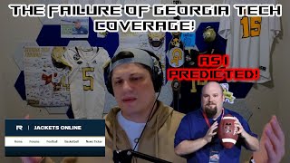 The failure of Georgia Tech Football Coverage and a man that threatens to steal subscribers data.