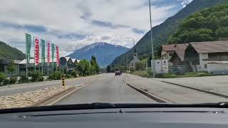 🇨🇭Switzerland 4k Kanton Wallis visp Brig Naters ##