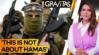 Israel-Palestine war: Palestinian journalist walks off when questioned on Hamas | Gravitas