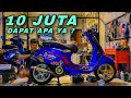 MODIF = NABUNG ‼️ UPGRADE VESPA SKY PART 4 | JIK WAH CHANNEL