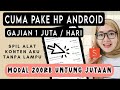 SPIL PERALATAN KONTEN AKU❗MODAL 200RB UNTUNG JUTAAN / ALAT KONTEN CREATOR SHOPEE AFFILIATE