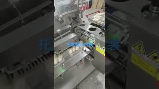 托盒面点 ｜ 速冻食品 ｜ 水饺｜ 包子 ｜ 馒头 ｜ 全自动包装机 ｜ automatic packaging machine for  food