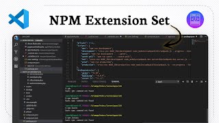 How to install NPM Extension in Visual Studio Code