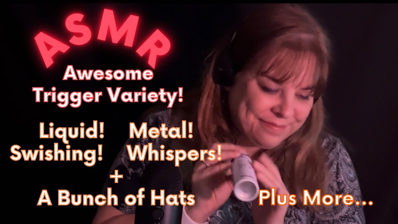 Asmr Awesome Trigger Variety Whisper Swishes Tapping Youtube