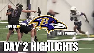 Baltimore Ravens Rookie Minicamp Day 2 Highlights; Nate Wiggins Showing Off 4:28