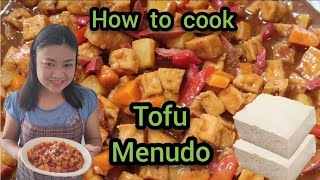 TRY THIS TOFU MENUDO | #Tofurecipe #Healthyrecipe #TastetheBestbyNorie #Easyrecipe