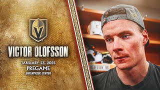 Victor Olofsson Pregame 1/23: We Need To Keep It Simple