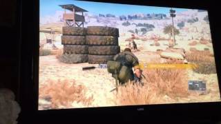 Permanent hold up an enemy in mgsv