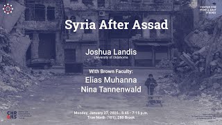 Syria after Assad : A Teach In