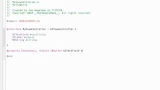 iPhone Hello World Tutorial Part 2- Interface Builder