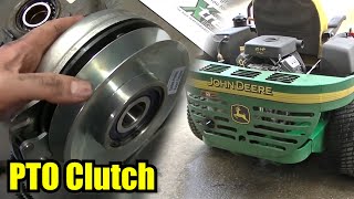 John Deere 757 ZTRAK | PTO Clutch Replacement