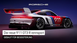 Der neue 911 GT3 R rennsport. Gebaut aus einem Vermächtnis.