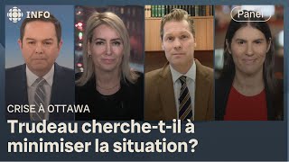 Discours enflammé de Justin Trudeau : minimise-t-il la crise que traverse son parti? | Zone Info