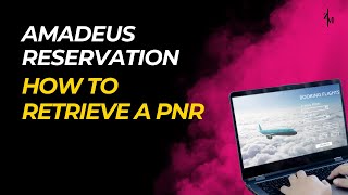 HOW TO RETRIEVE PNR IN AMADEUS | HOW TO RETRIEVE PNR | DISPLAY AMADEUS PNR | OPEN BOOKING | RT
