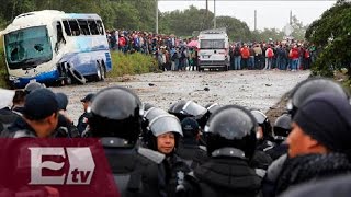 Difunden video del enfrentamiento entre maestros y federales en Chiapas / Ricardo Salas