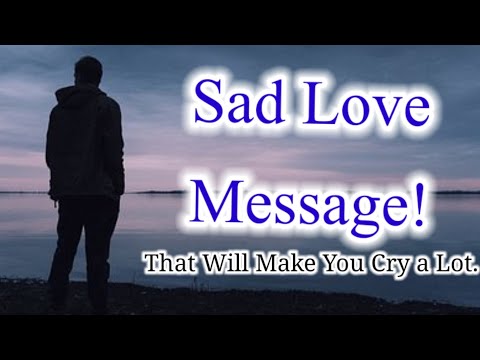 How do you express sadness in a message?
