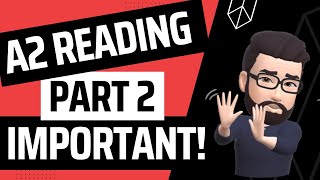 Cambridge Exams | A2 KET Reading Part 2 | 2023 | DO NOT DO THIS! |