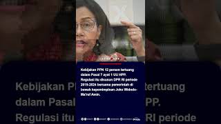 Menkeu Sri Mulyani: Tarif PPN 12 Persen Amanat UU, Tidak Bisa Ditunda #pajak #srimulyani #ppn