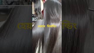 #তিলোত্তমা সাজ ঘর #minivlog #hairstyle #hairrebonding