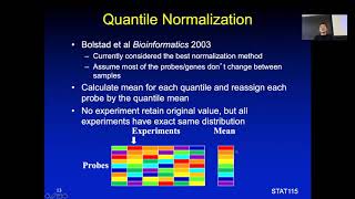 2019 STAT115 Lect2.2 Quantile Normalization