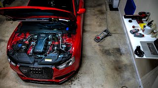 Audi RS5 Brake Fluid Change How to for Ceramic Brakes