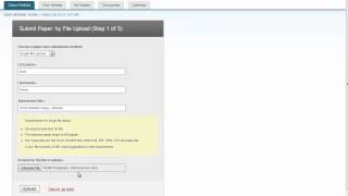 Submitting a paper to Turnitin.com