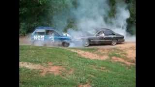 Festiva vs crown vic and wins