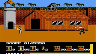 Operation Wolf - Nes - Full Playthrough