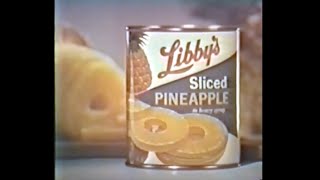 Libby's Sliced Pineapple Commercial (1966)