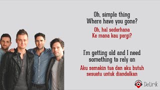 Download Somewhere Only We Know - Keane (Lirik Lagu Terjemahan) ~ TikTok Oh simple thing where have you gone mp3