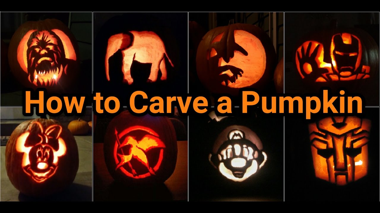 How To Carve A Pumpkin Like A Pro! - YouTube