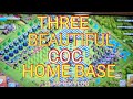 THREE BEAUTIFUL COC HOME. BASE: CLASHER VLOG