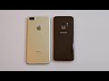 Iphone 7 plus vs Samsung Galaxy S9 - Speed Test!! NOW.