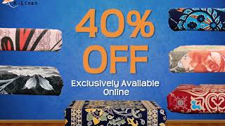 40% Off on K-Linen