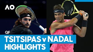 Stefanos Tsitsipas vs Rafael Nadal Match Highlights (QF) | Australian Open 2021