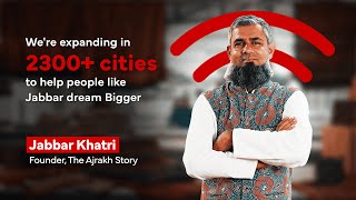 Jabbar’s Journey: Taking Ajrakh to the World with Airtel Wi-Fi